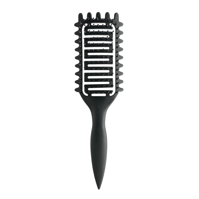 Yingbtr Curl Defining Brush,2024 Curly Hair Brush,Vented Hair Brush for Detangling, Shaping and Defining Curls For Women and Men Less Pulling (Black) - Image 1